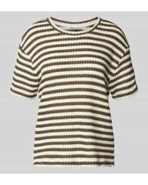 Tom Tailor Regular Fit T-shirt Van Katoenmix - Grijs