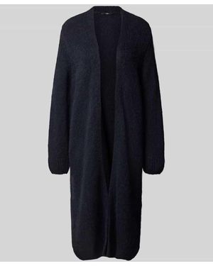 Lanius Relaxed Fit Strickjacke aus Alpaka-Mix - Blau