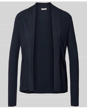 Tom Tailor Regular Fit Cardigan aus Viskose-Mix - Blau
