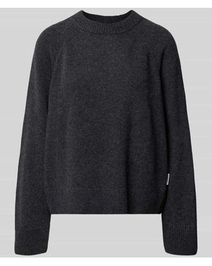 ARMEDANGELS Loose Fit Pullover aus reiner Wolle - Schwarz
