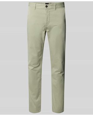 BOSS Slim Fit Chino aus Baumwoll-Mix - Grün