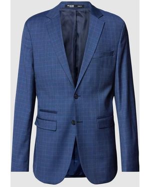 SELECTED Sakko Mit Allover-Muster Modell 'Neil' - Blau