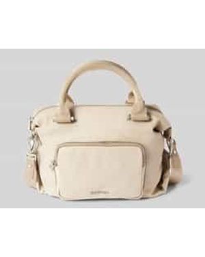 Bogner Handtas Met Labelapplicatie - Naturel