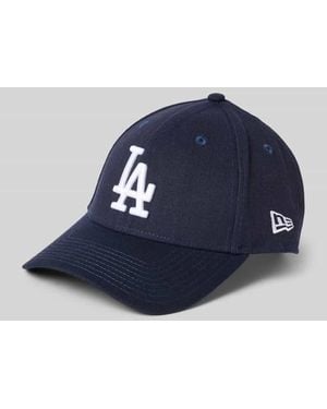 KTZ Basecap aus Viskose-Leinen-Mix Modell '9FORTY®' - Blau