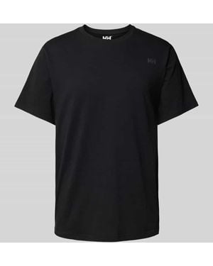 Helly Hansen T-Shirt Mit Label-Print - Schwarz
