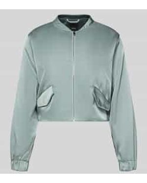 Zero Blouson Met Klepzakken En Ritssluiting - Blauw