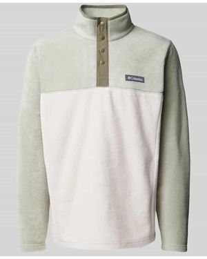 Columbia Sweatshirt mit Stehkragen Modell 'STEENS MOUNTAIN' - Grau