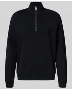 ARMEDANGELS Regular Fit Schipperstrui Van Puur Katoen, Model 'Waarlo Fleece' - Blauw