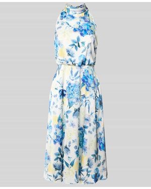 VM VERA MONT Cocktailkleid mit Neckholder - Blau
