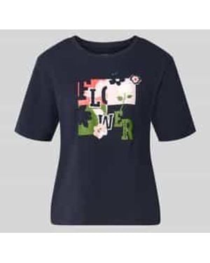 Marc Cain T-Shirts - Blauw