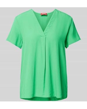 Esprit Blusenshirt Mit Tunikakragen - Grün