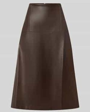 Apricot Midi Rokken - Bruin