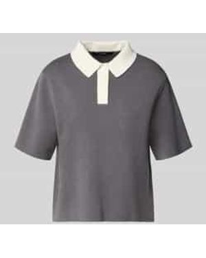 someday. Gebreid Shirt Met Polokraag Model 'Tipolo' - Grijs