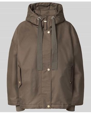 G Lab Regular Fit Jacke mit Stehkragen Modell 'Rosie' - Braun