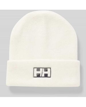 Helly Hansen Mütze Mit Label-Patch Modell 'Box' - Natur