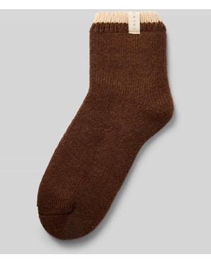 FALKE Socken aus Woll-Mix - Braun