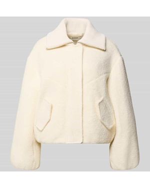 Ba&sh Jacke aus Lanawoll-Mix Modell 'VITO' - Natur