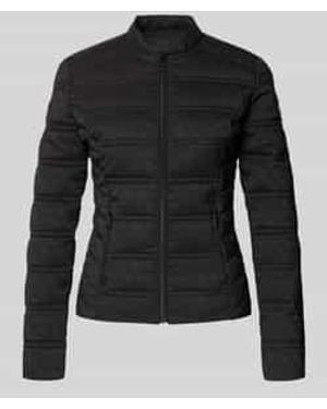 Guess Gewatteerd Jack Met Logomotief, Model 'New Vona' - Zwart