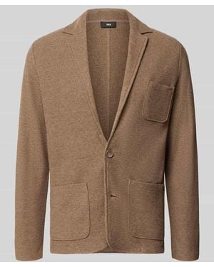 Cinque Slim Fit 2-Knopf-Sakko Modell 'LENTINI' - Braun