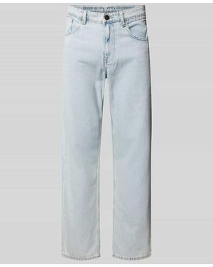 Blend Relaxed Fit Jeans im 5-Pocket-Design Modell 'FLAKE' - Blau