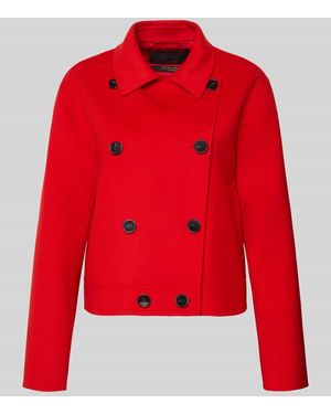 Windsor. Regular Fit Jacke mit Umlegekragen - Rot