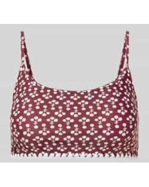The Upside Bralette Met Stitchingdetails - Roze