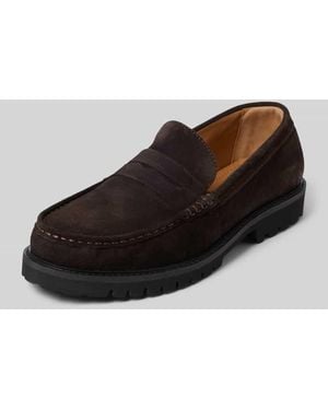 SELECTED Loafer aus echtem Leder Modell 'HUGO' - Braun