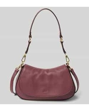 Abro⁺ Handtas Met Labeldetail - Paars