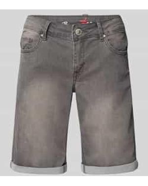 Buena Vista Regular Fit Korte Jeans - Grijs