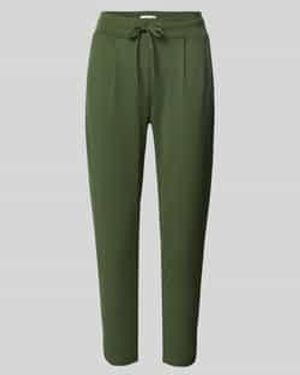 Ichi Sweatpants Met Elastische Band, Model 'Kate' - Groen