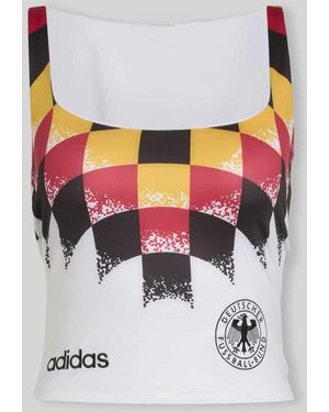 adidas Originals Slim Fit Top mit DFB Logo-Detail - Grau