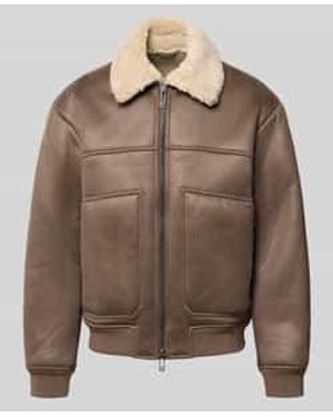 ARMANI EXCHANGE Leren Jassen - Bruin
