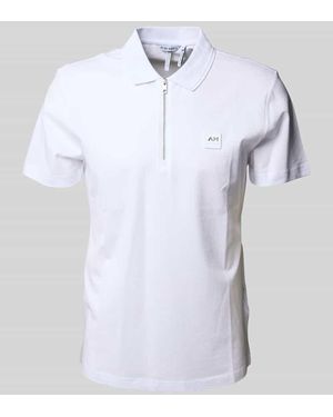 Antony Morato Poloshirt mit Label-Detail - Weiß
