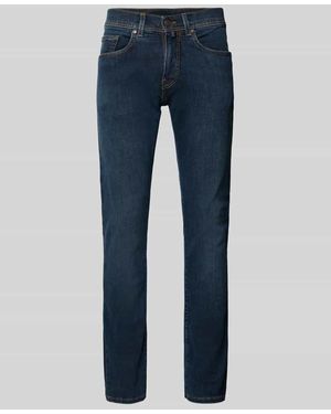 Pierre Cardin Jeans mit 5-Pocket-Design Modell 'Lyon' - Blau