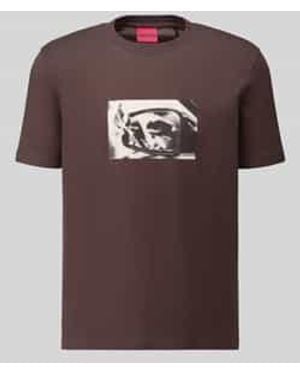 HUGO T-Shirts - Bruin