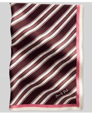 Marc O' Polo Tuch in Satin-Optik aus Viskose-Modal-Mix - Lila