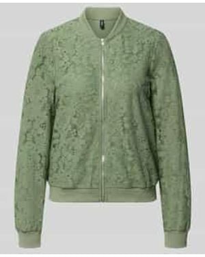 Vero Moda Regular Fit Blouson Van Katoenmix Model 'Honey' - Groen