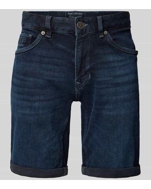 PME LEGEND Bermuda Im 5-Pocket-Design Modell 'Nightflight' - Blau