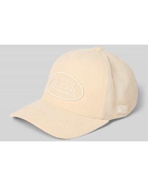 Von Dutch Trucker Cap aus Baumwoll-Mix Modell 'CASQUETTE' - Natur