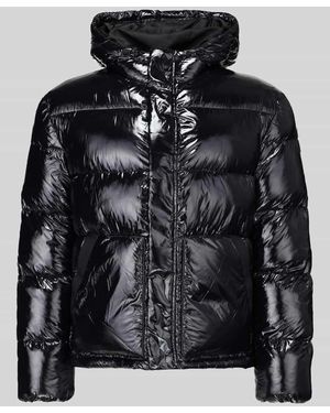 HUGO Pufferjacke mit Kapuze Modell 'Baros2641' - Schwarz