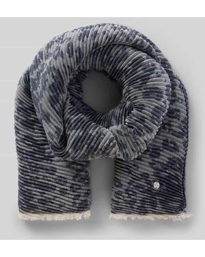 Marc Cain Schal im Allover-Look - Grau