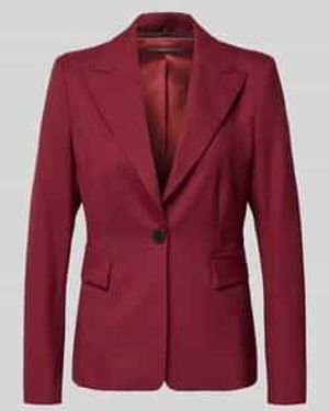 Windsor. Regular Fit Colbert Met Reverskraag - Rood