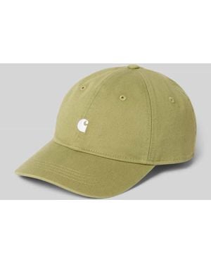 Carhartt Basecap mit Label-Stitching Modell 'Madison' - Grün