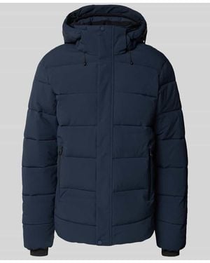 Icepeak Steppjacke mit Kapuze Modell 'BIXBY' - Blau