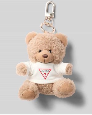 Guess Anhänger mit Logo-Print Modell 'Bear' - Mehrfarbig