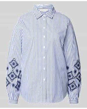 Apricot Overhemdblouses - Blauw