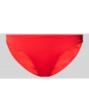 PUMA Bikinihose mit rückseitigem Logo-Print - Rot