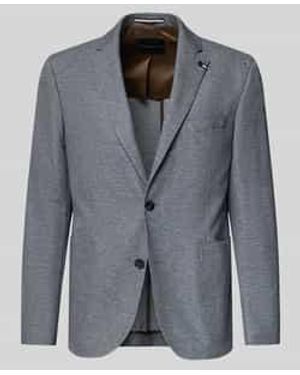 Bugatti Regular Fit 2-Knoops Colbert Met Reverskraag - Grijs