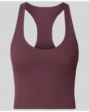 Fabletics Cropped Top mit integrierten Cups - Lila