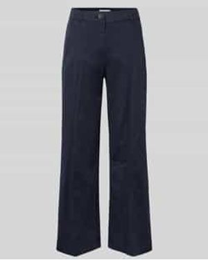 RAPHAELA by BRAX Culotte Met Steekzakken Model 'Peggy' - Blauw